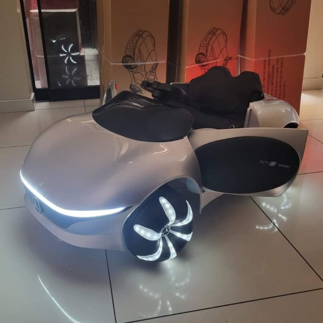 AUTO DEPORTIVO PARA NIÑOS C/BLUETOOTH Y CONTROL