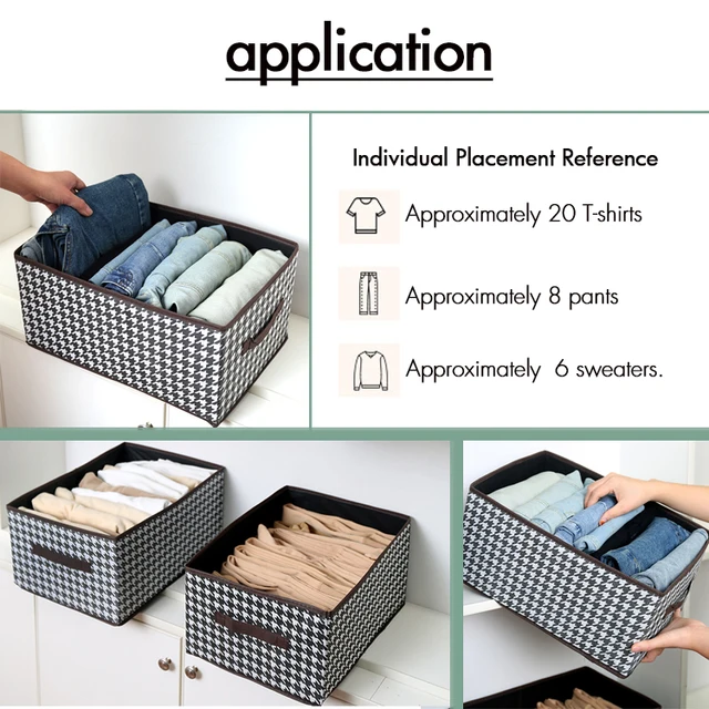 CAJA ORGANIZADORA PARA ROPA