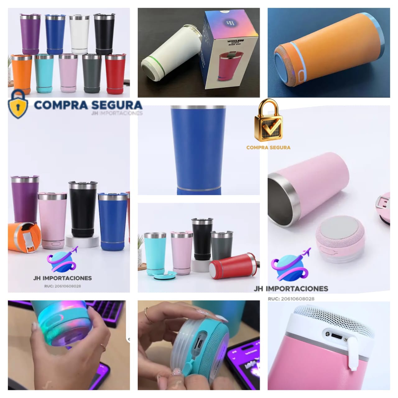 VASO TOMATODO BLUETOOTH PARLANTE