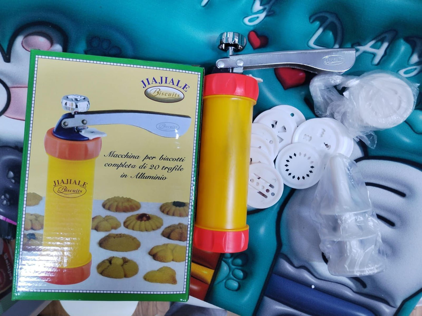 MAQUINA PRENSADORA DE GALLETAS
