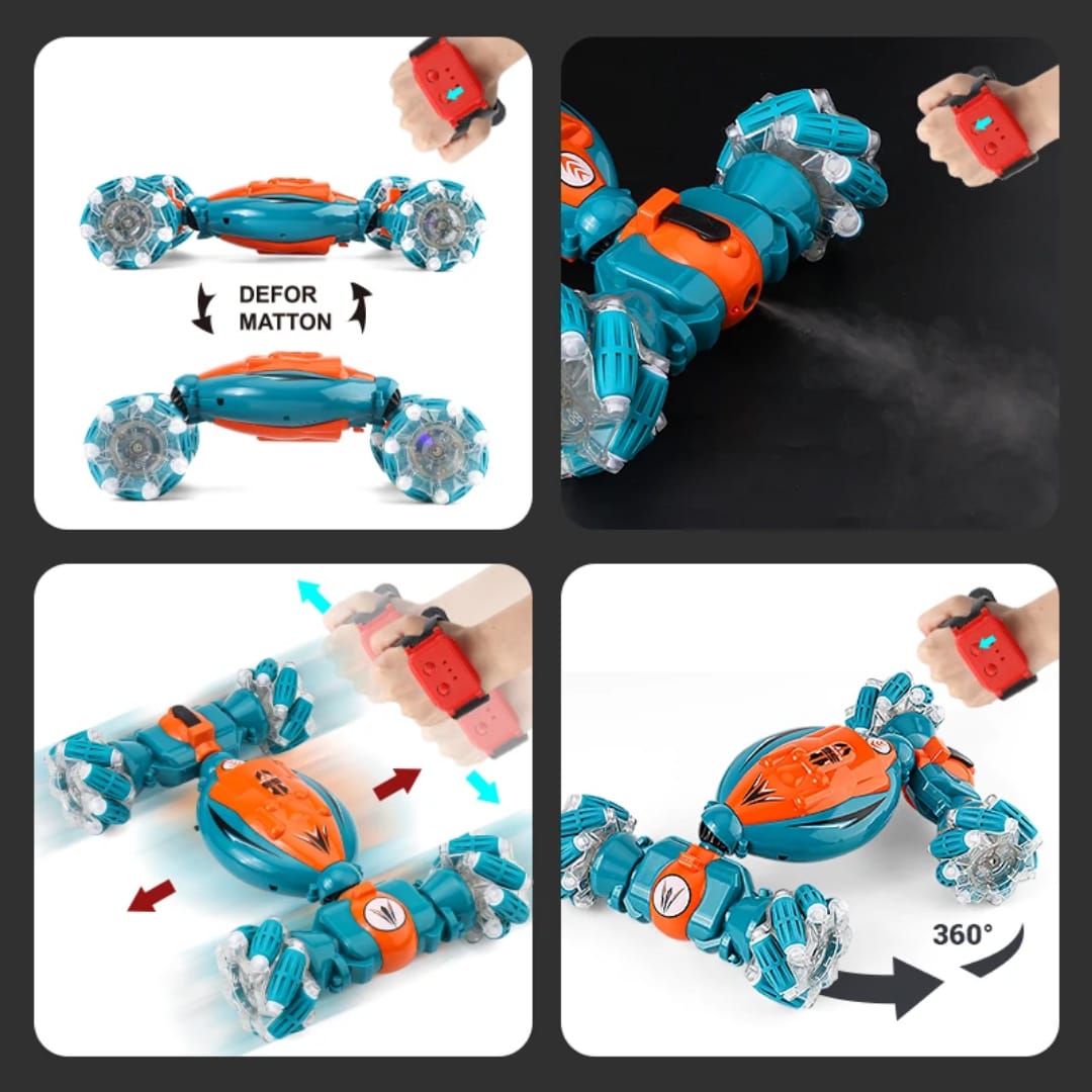 CARRO ACROBATICO CON SENSOR