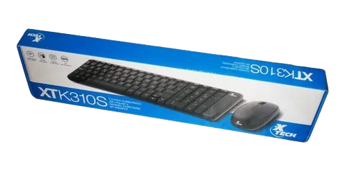 XTECH XTK-310S MOUSE Y TECLADO  INALAMBRICO
