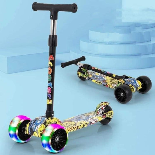 SCOOTER GRAFITI CON LUCES