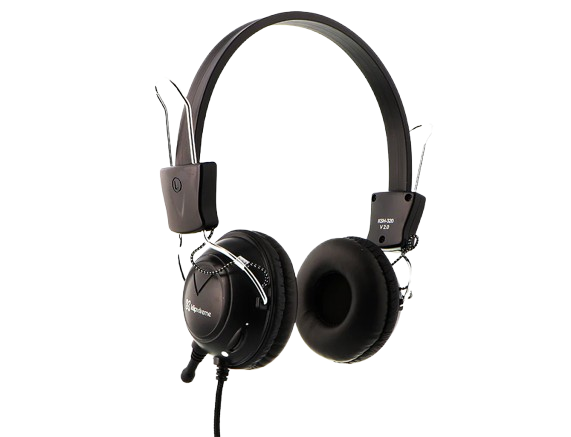 KLIP XTREME KSH-320 AUDIFONO C/ MICRO CABLE NEGRO