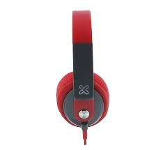 KLIP XTREME KHS-550BK AUDIFONO C/ MICRO CABLE  ROJO