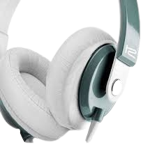 KLIP XTREME KHS-550BK AUDIFONO C/ MICRO CABLE  BLANCO/GRIS
