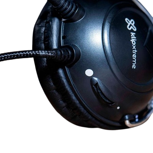 KLIP XTREME KSH-320 AUDIFONO C/ MICRO CABLE NEGRO